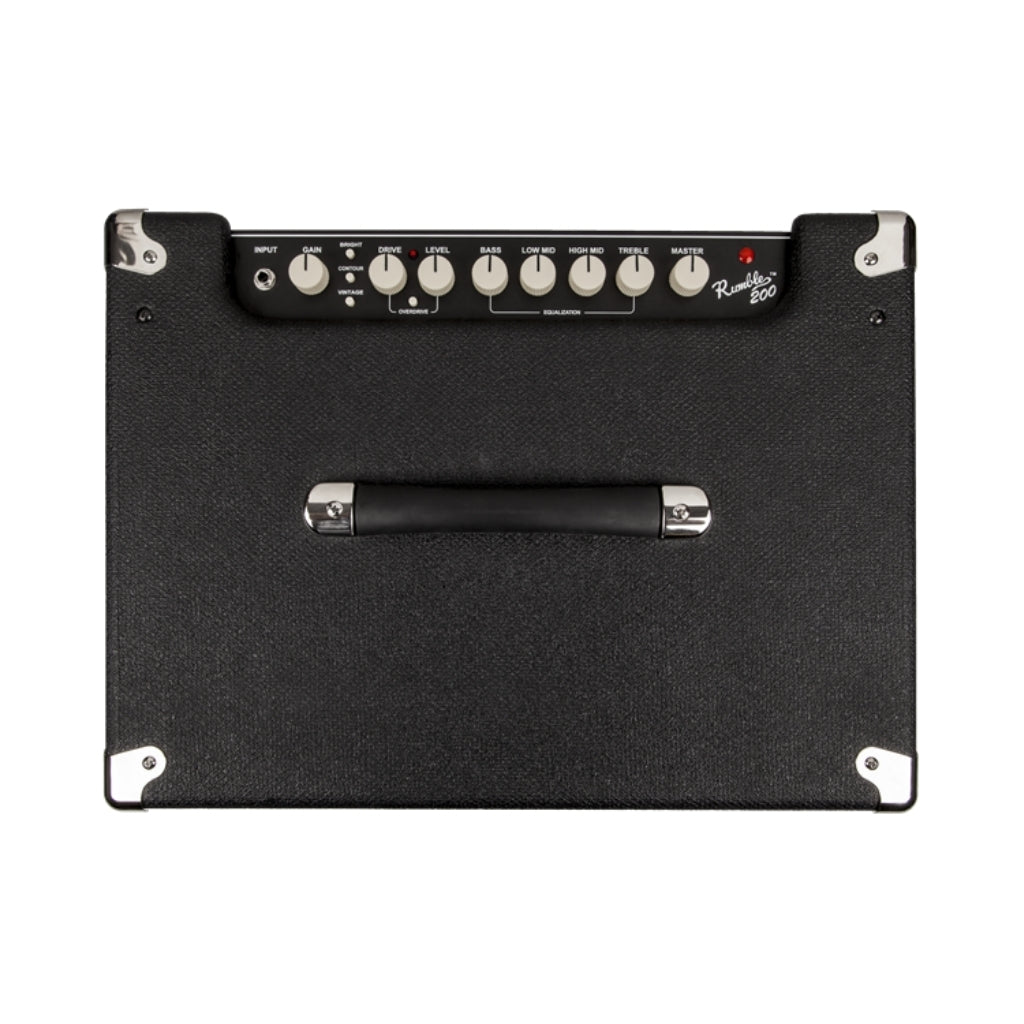 Fender - Rumble 200 1 x 15-inch 200-watt - Bass Combo Amp