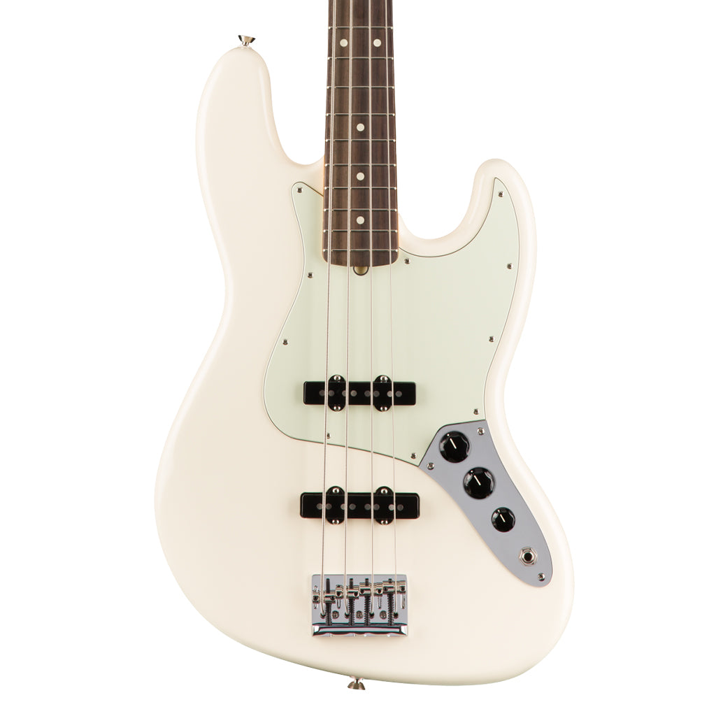 Fender American Professional Jazz Bass Olympic White Rosewood