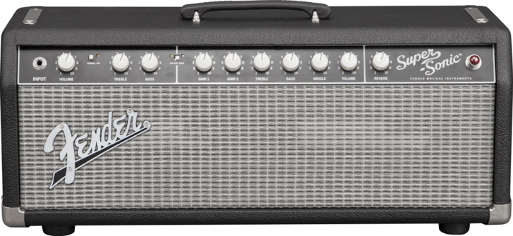 Fender Super Sonic 22 – Black 22W Tube Amp Head