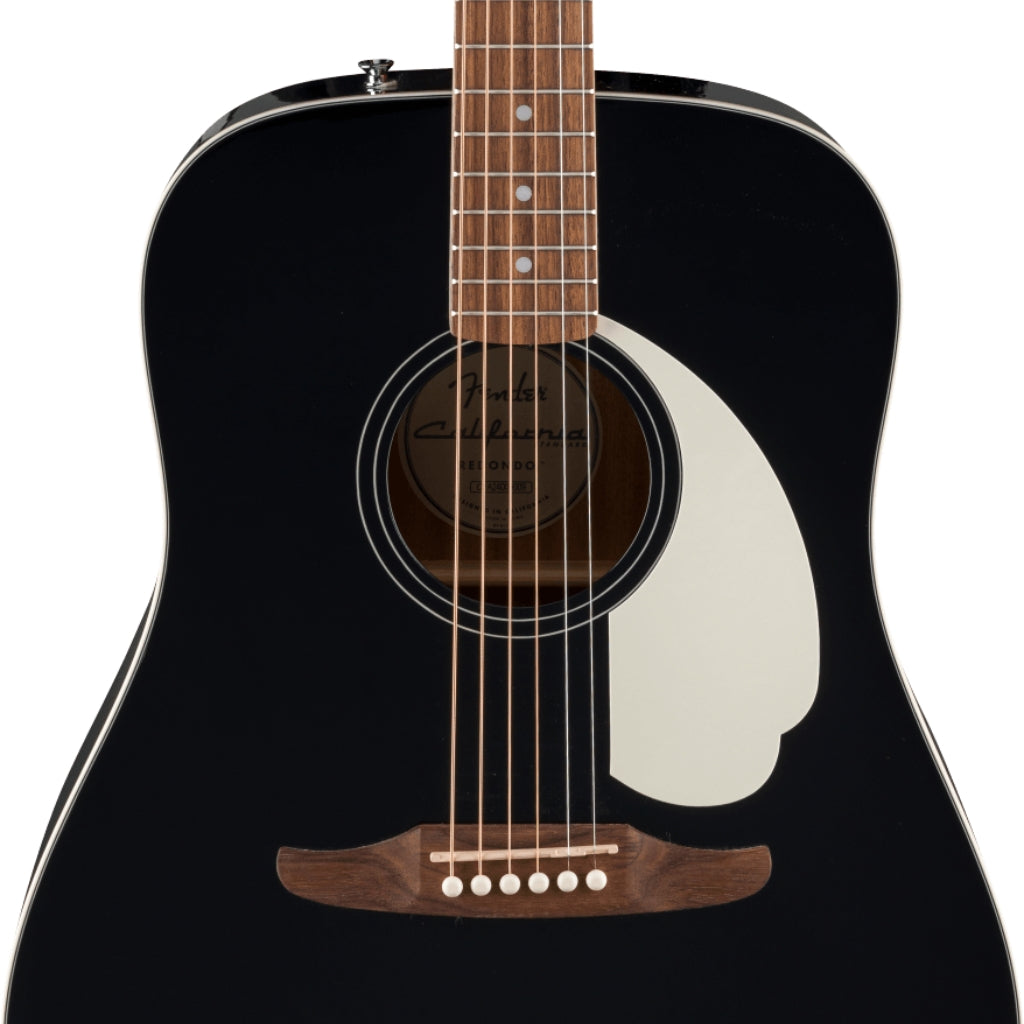 Fender - California Standard Redondo Acoustic Guitar - Black, Spruce Top