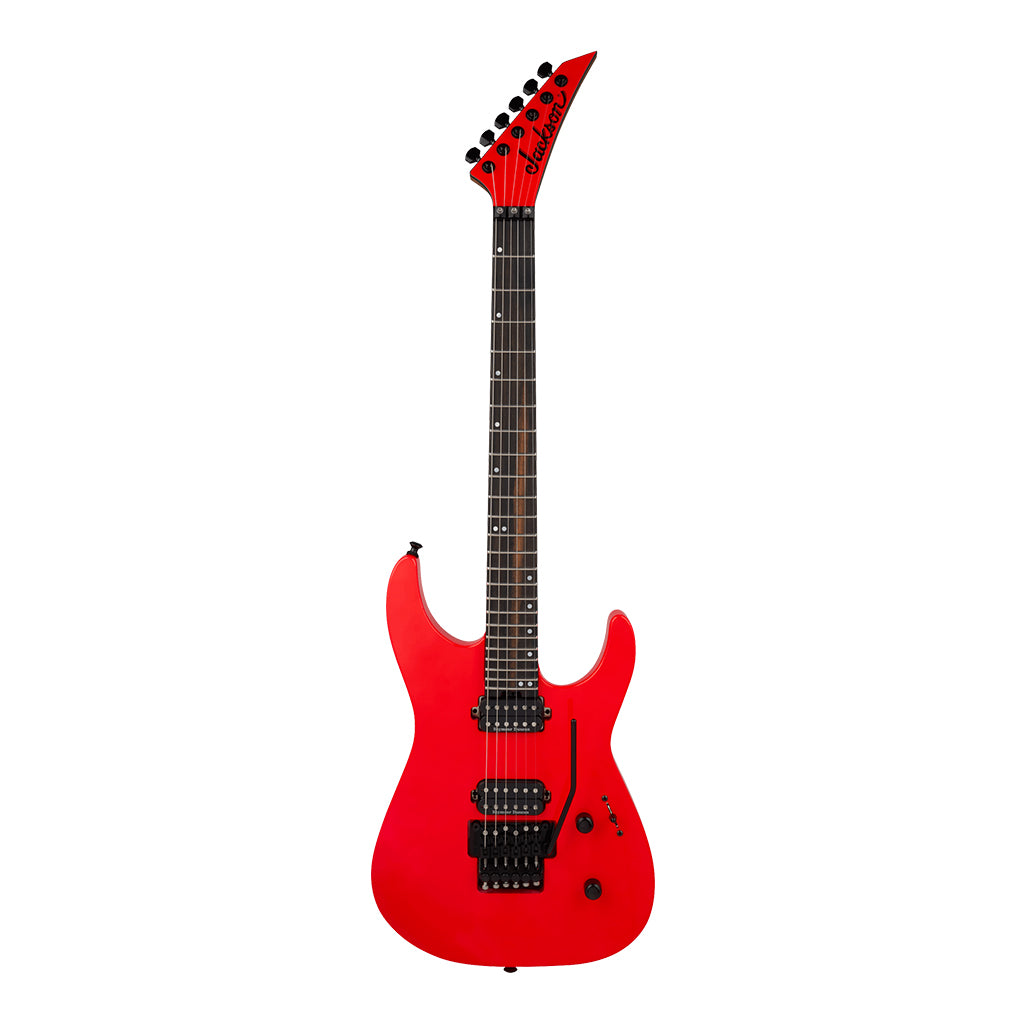 Jackson American Series Virtuoso Electric Guitar Rocket Red Streaked Ebony Fingerboard