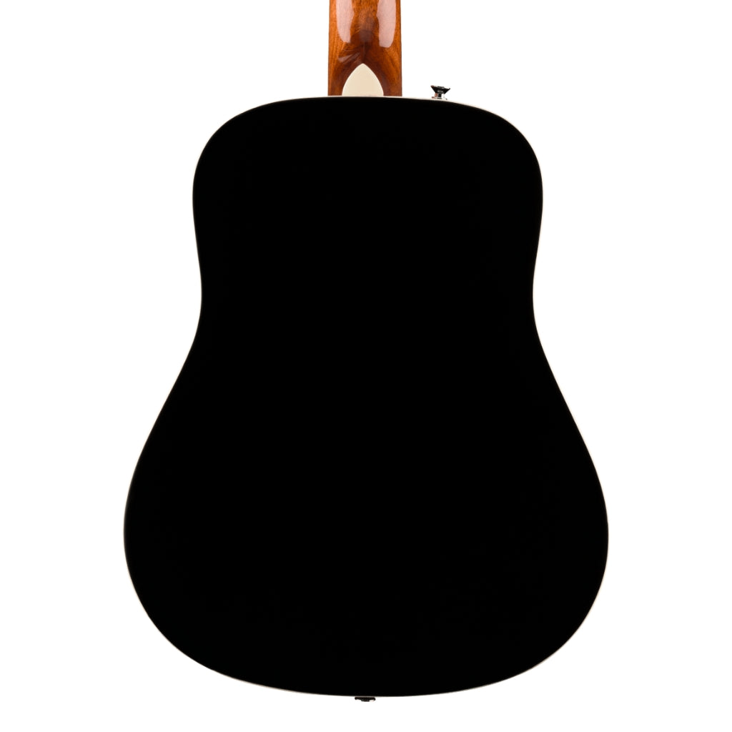 Fender - California Standard Redondo Mini Acoustic Guitar with Bag - Black