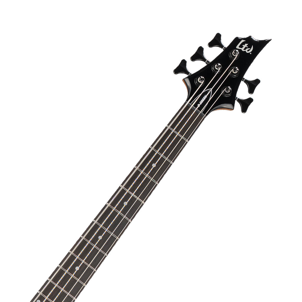 ESP LTD B-205DX 5-String Bass Guitar - Red Burst