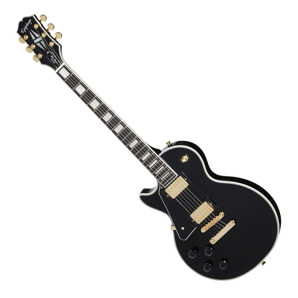 Epiphone Les Paul Custom Left Handed with Premium Gig Bag Ebony