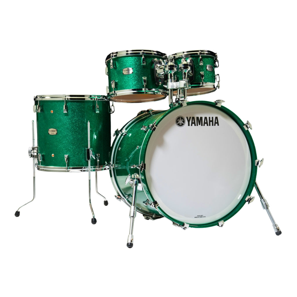 Yamaha - Absolute Hybrid 4-Piece Shell Pack - Jade Green Sparkle