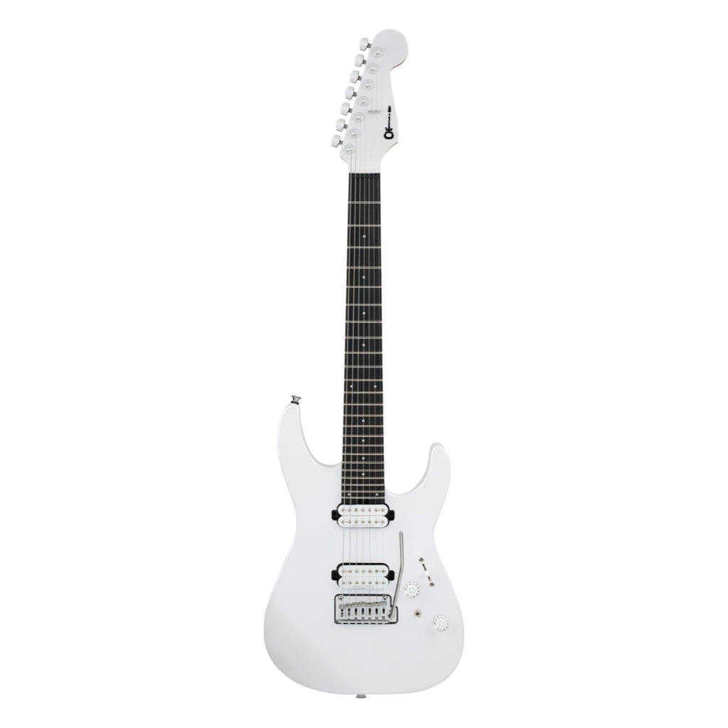 Charvel - Pro-Mod Plus DK24-7 HH 2PT EB 7-String Electric Guitar - Celestial Silk, Ebony Fingerboard