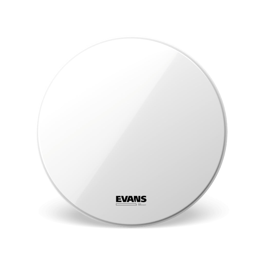 Evans - 24" EQ3 - Resonant Smooth White (No Port)