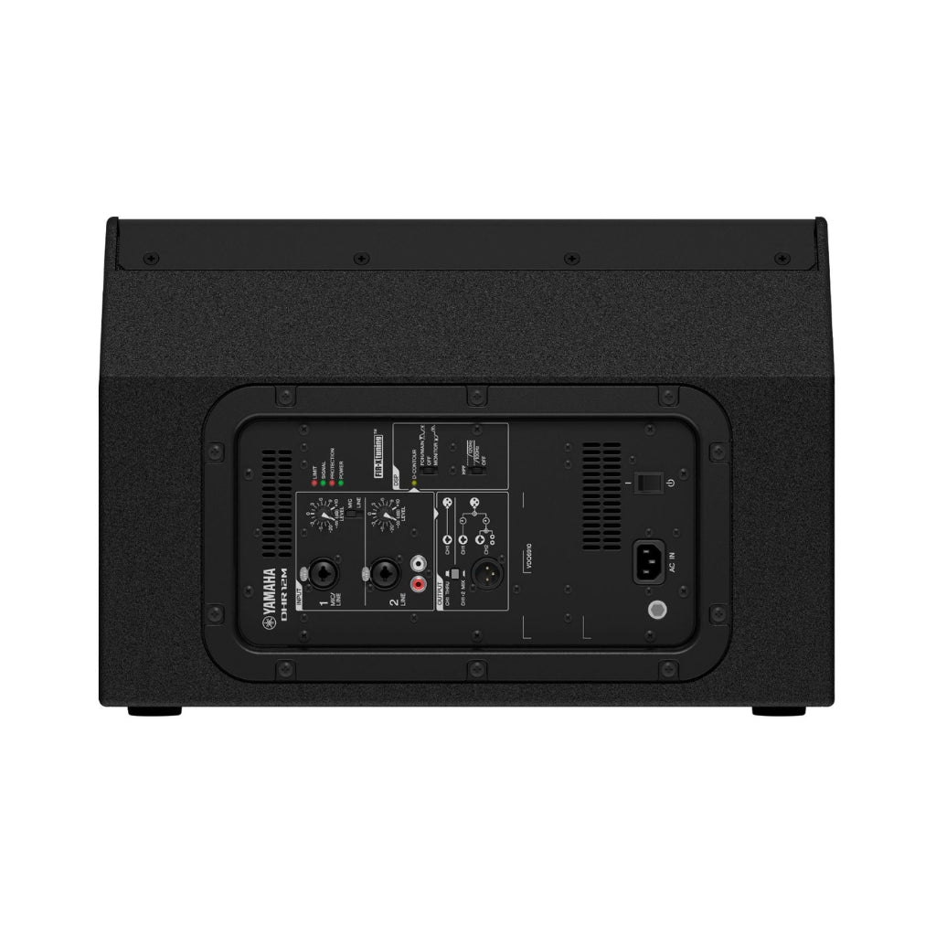Yamaha - DHR12M 1000W 12-inch - Powered Floor Monitor Speaker