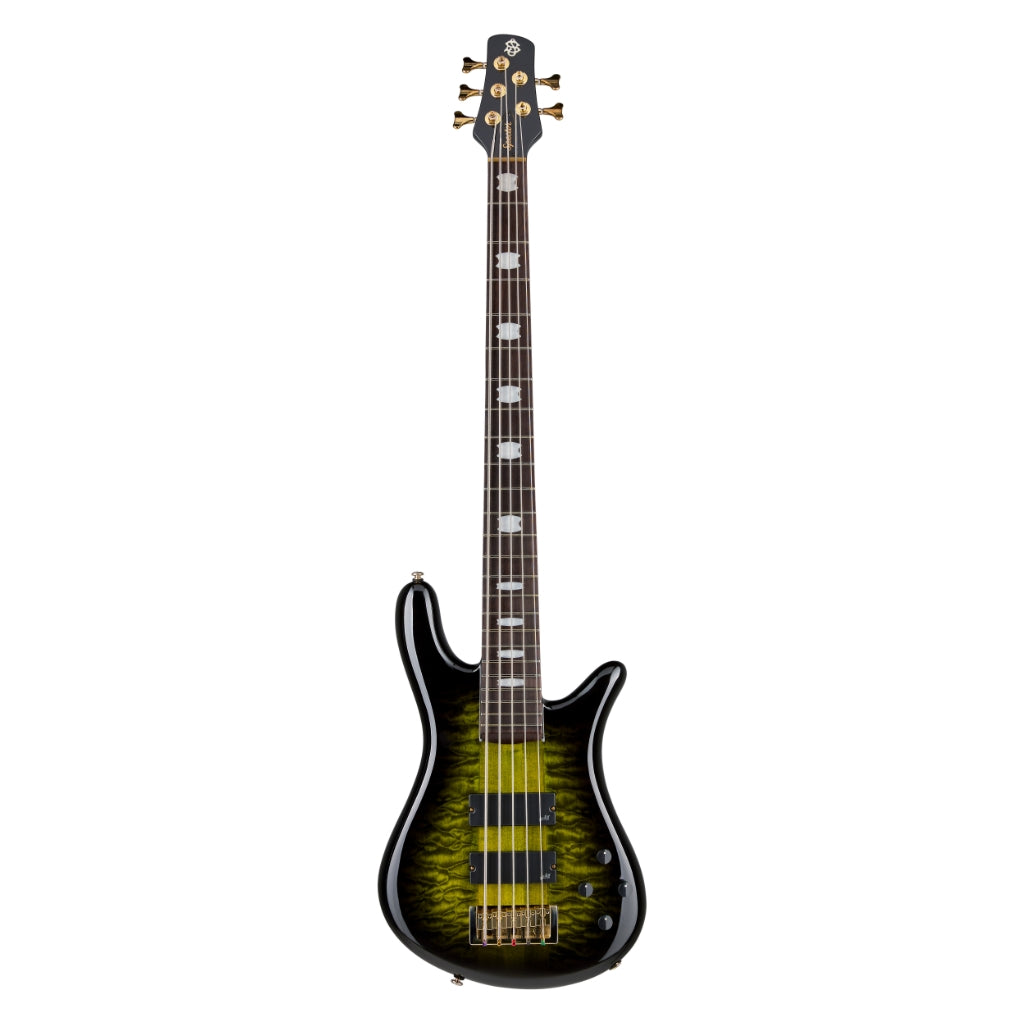 Spector - Icon NS-5 Neck Through Electric Bass Guitar - Haunted Moss