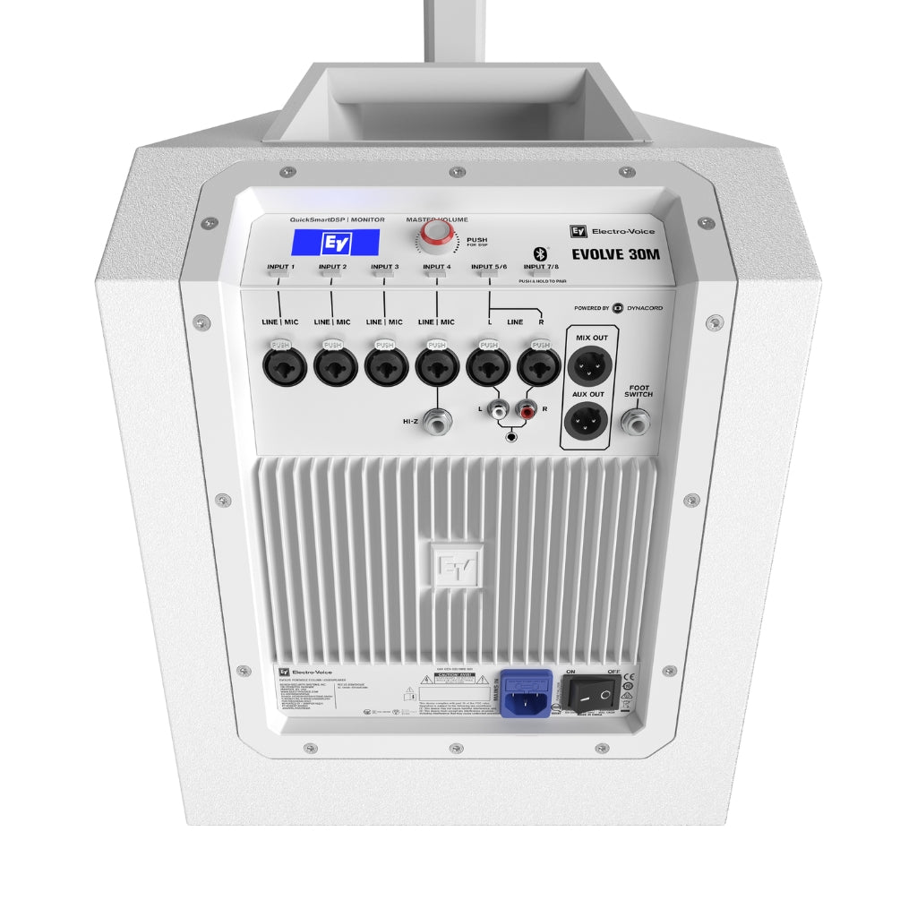 Electro-Voice - Evolve 30M Portable Column PA System - White