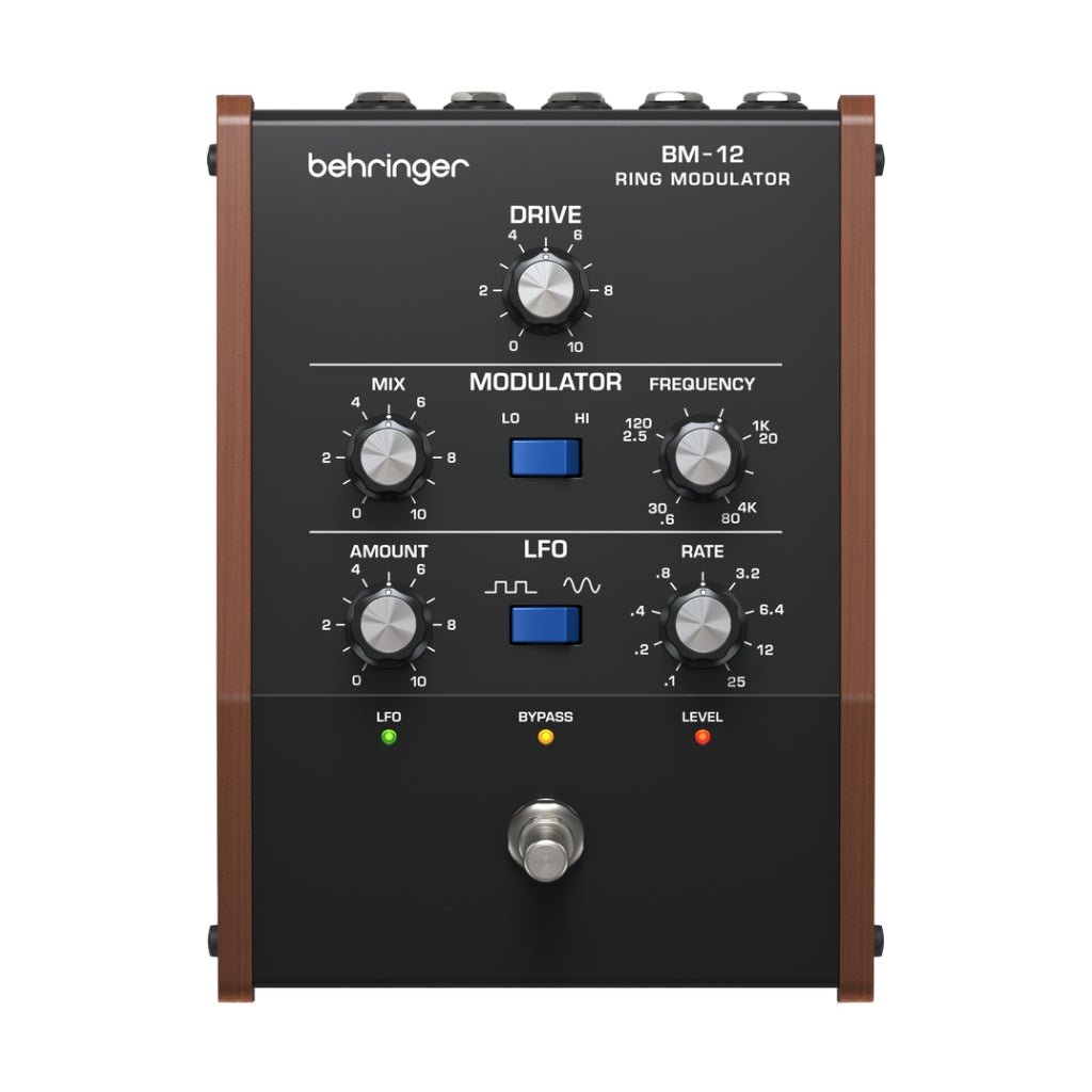 Behringer BM-12 Vintage Analogue Ring Modulator Pedal Effects Pedals Sky Music