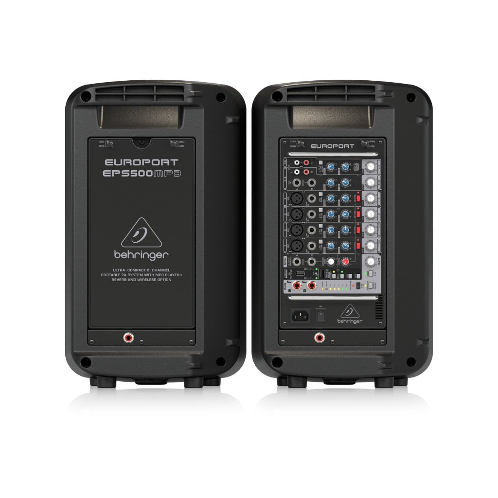 Behringer Europort EPS500MP3 Compact PA PA Systems & Speakers Sky Music