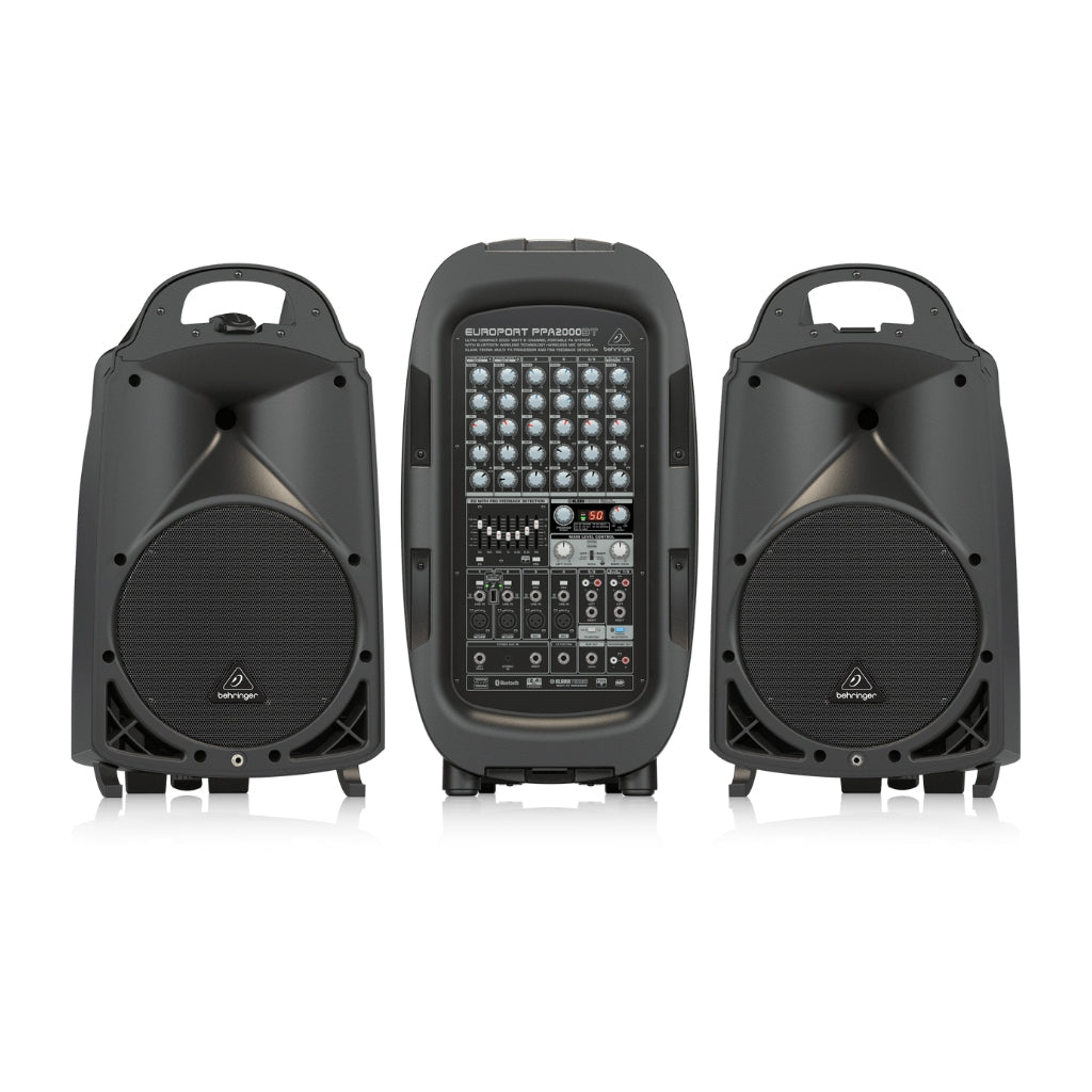 Behringer Europort PPA2000BT Compact PA PA Systems & Speakers Sky Music