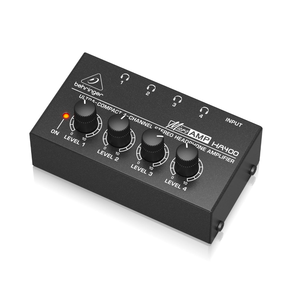 Behringer HA400 Microamp Headphones & Headphone Amplifiers Sky Music