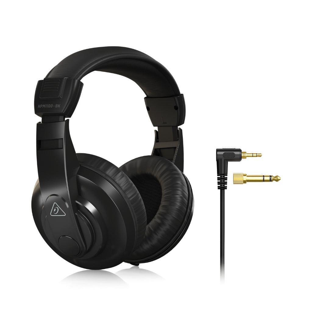 Behringer HPM1100 Studio Headphones Black Headphones Sky Music