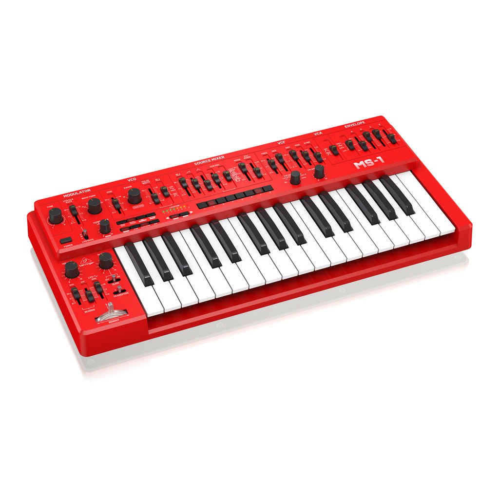 Behringer Limited Edition MS-1 MKII in Red Synthesizers Sky Music