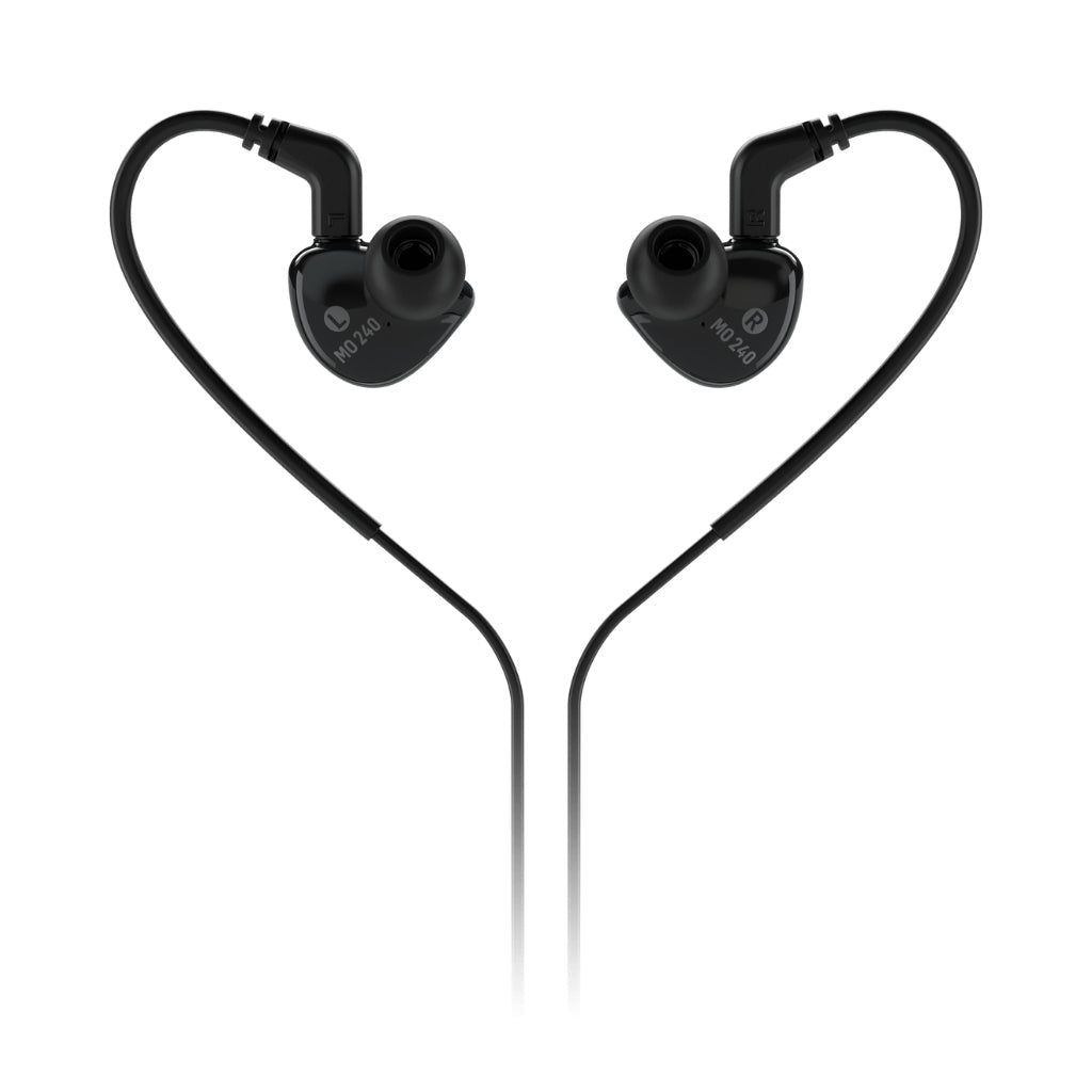 Behringer MO240 Dual Driver In-Ear Monitor Headphones & Headphone Amplifiers Sky Music