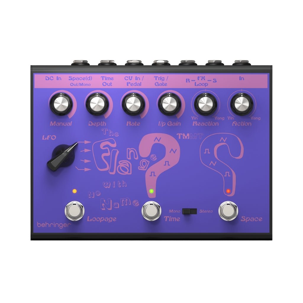 Behringer The Flange With No Name Modulation Effect Pedal Effects Pedals Sky Music