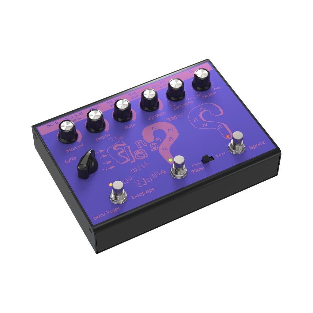 Behringer The Flange With No Name Modulation Effect Pedal Effects Pedals Sky Music