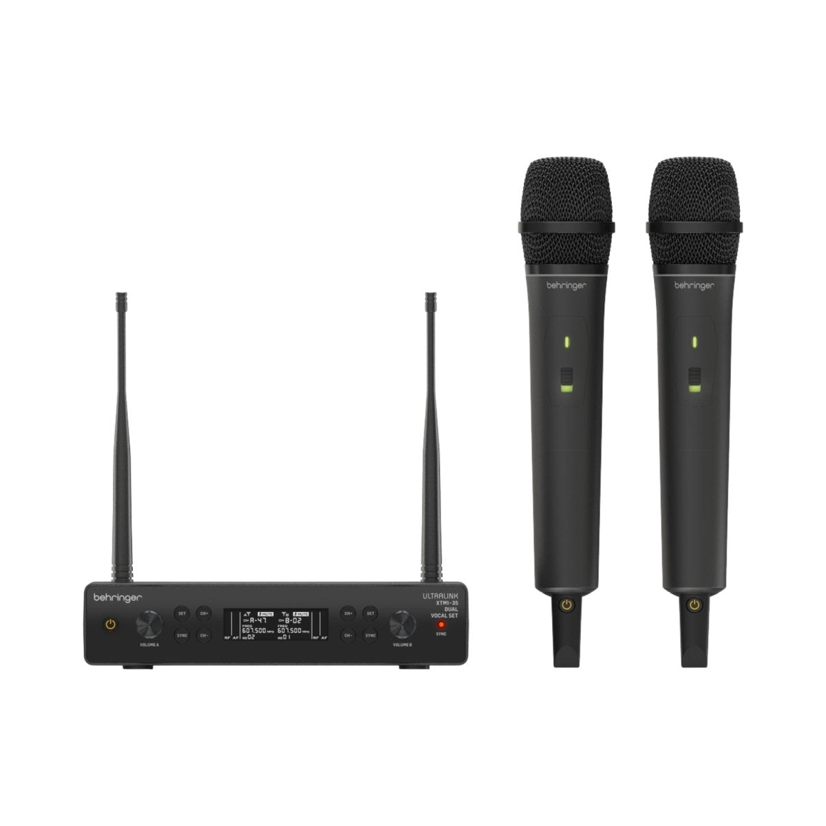 Behringer XTM1-35 Dual UHF Wireless Mic Kit Microphones Sky Music