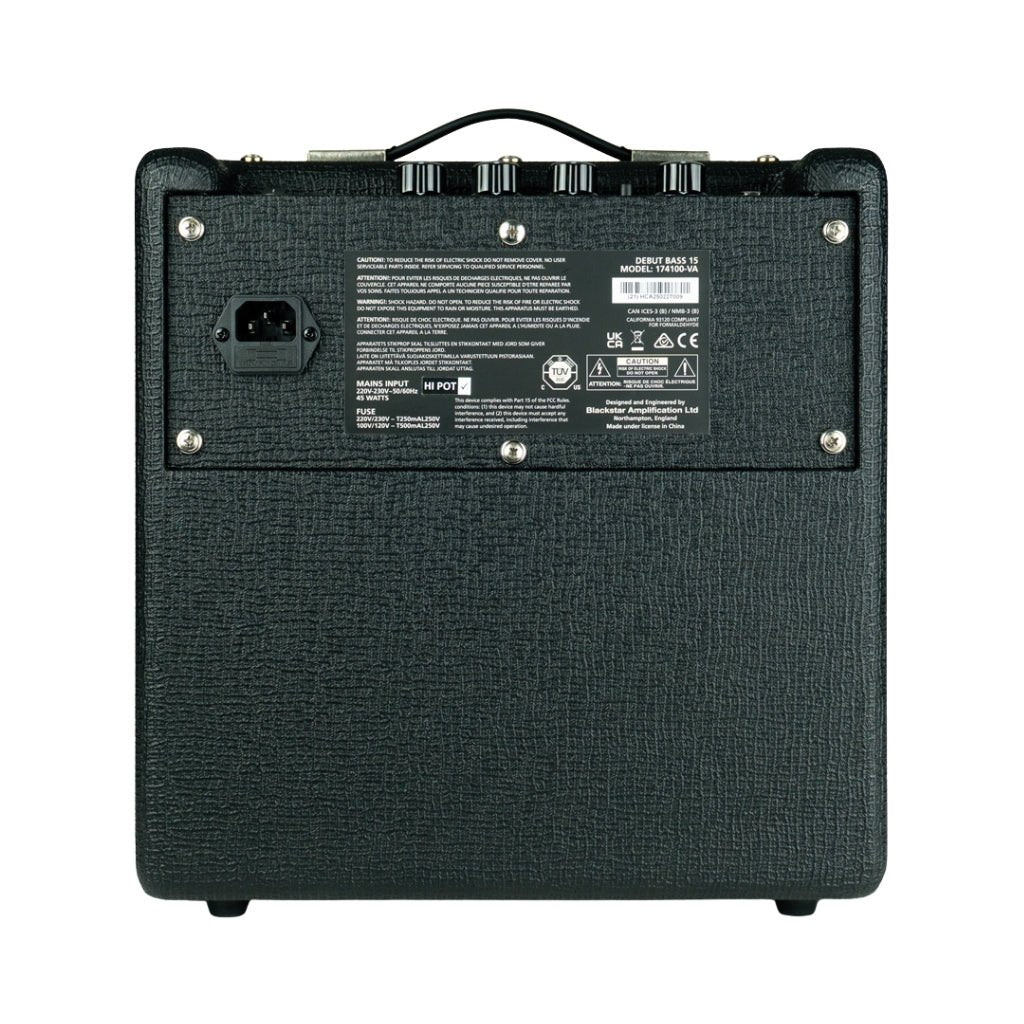 Blackstar Debut 1 x 6.5-inch 15-watt Combo Bass Amp Bass Guitar Amplifiers Sky Music