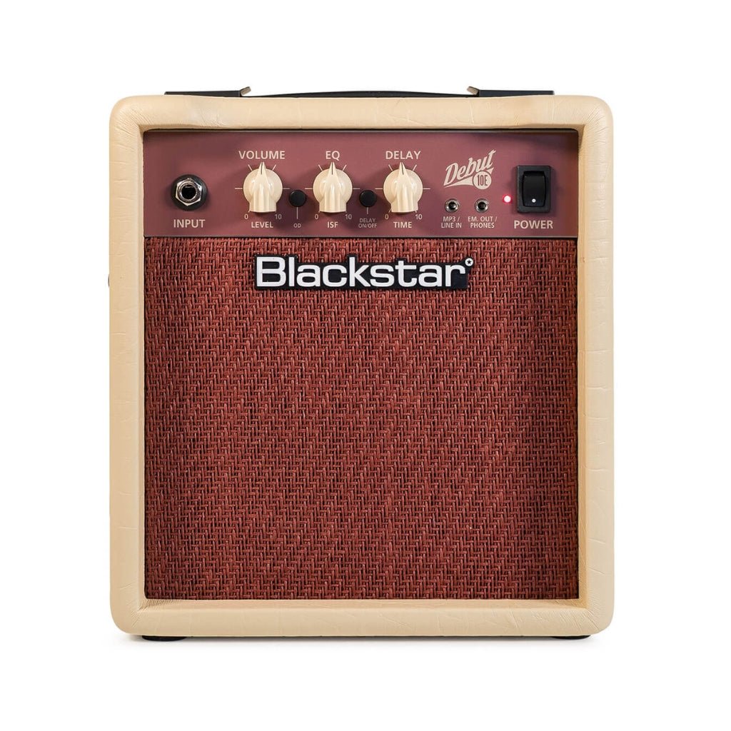 Blackstar Debut 10E 2x3-inch 10-watt Combo Amp - Cream/Oxblood Electric Guitar Amplifiers Sky Music