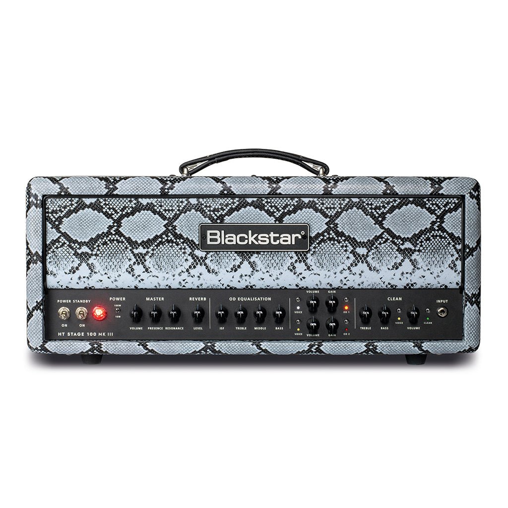 Blackstar Limited Edition HT Stage 100 Head MKII Snake Skin Electric Guitar Amplifiers Sky Music