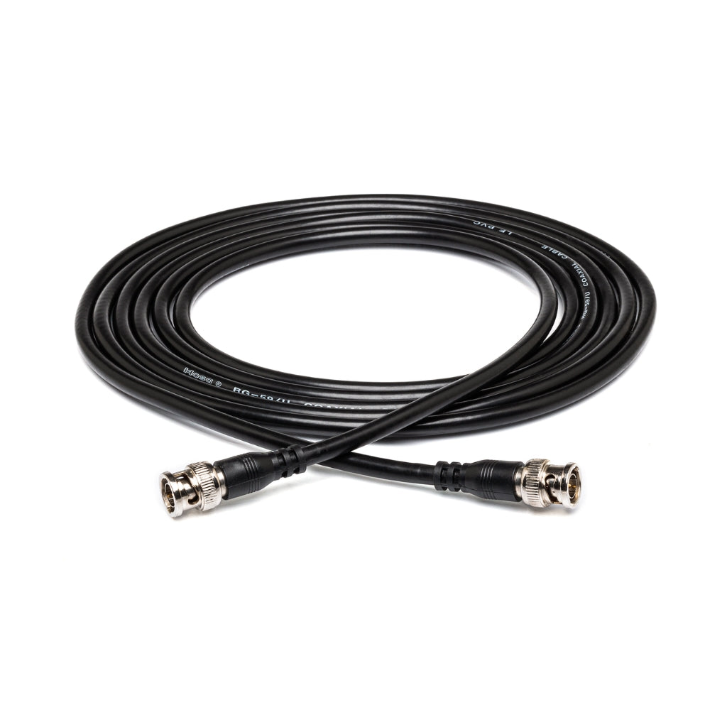 Hosa Technology - BNC to Same - 75-ohm Coax Cable 15ft