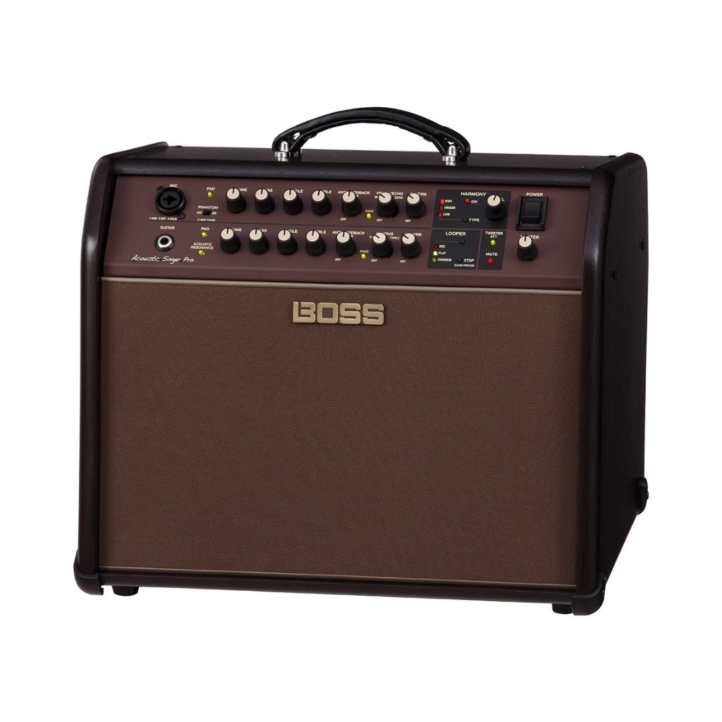 Boss Acoustic Singer Pro 120-watt Bi-amp Acoustic Combo with FX Acoustic Guitar Amplifiers Sky Music