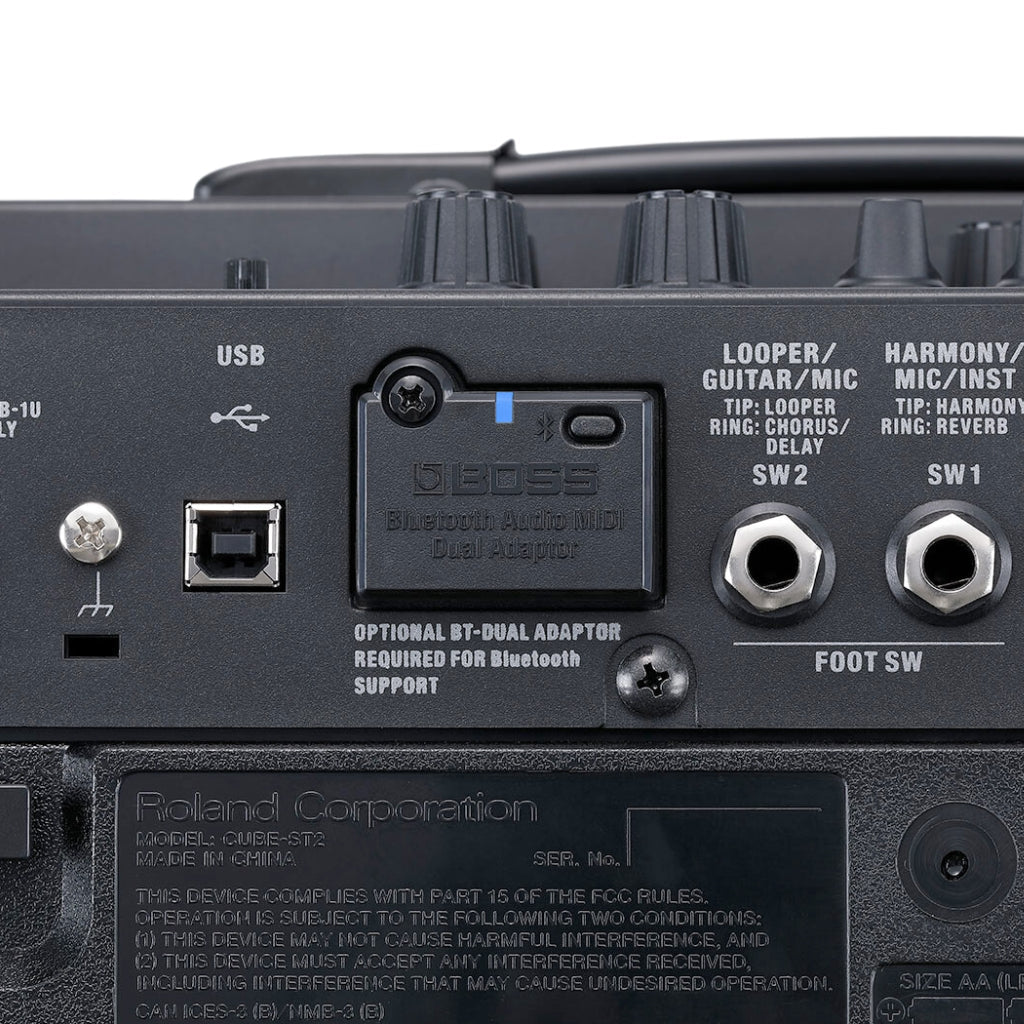 Boss BT-Dual - Bluetooth Audio MIDI Dual Adapter Wireless Systems Sky Music