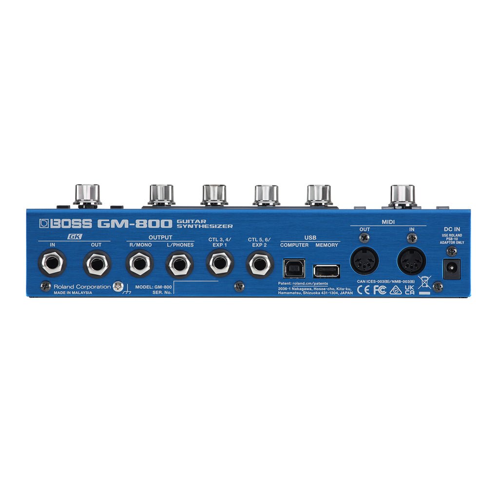 Boss GM800 Guitar Synthesizer Effects Pedals Sky Music