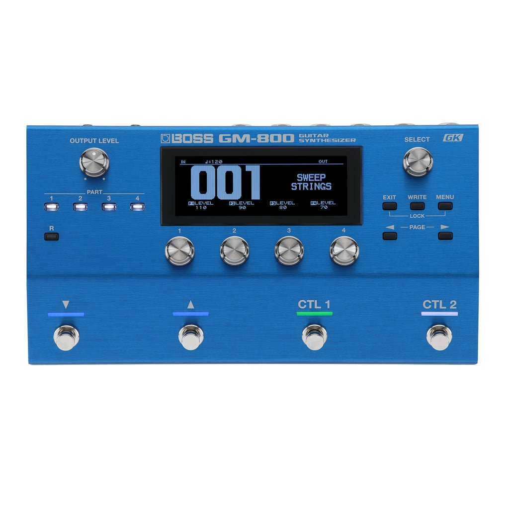 Boss GM800 Guitar Synthesizer Effects Pedals Sky Music