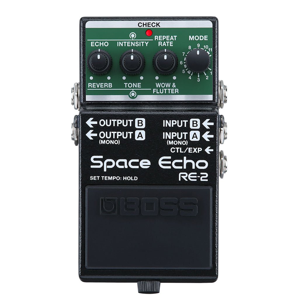 Boss RE2 Space Echo Effects Pedals Sky Music