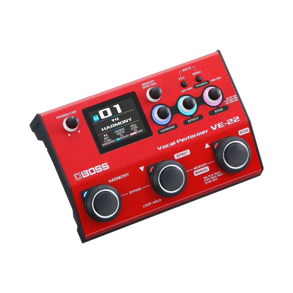 Boss VE-22 Vocal Performer Effects Pedals Sky Music