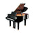 Yamaha - C1XSH3PE - 161cm Professional Baby Grand Piano with SH3 silent system in Polished Ebony