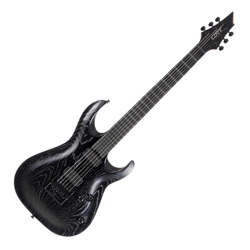 Cort KX700 Open Pore Black with Evertune Bridge and Deluxe Gigbag