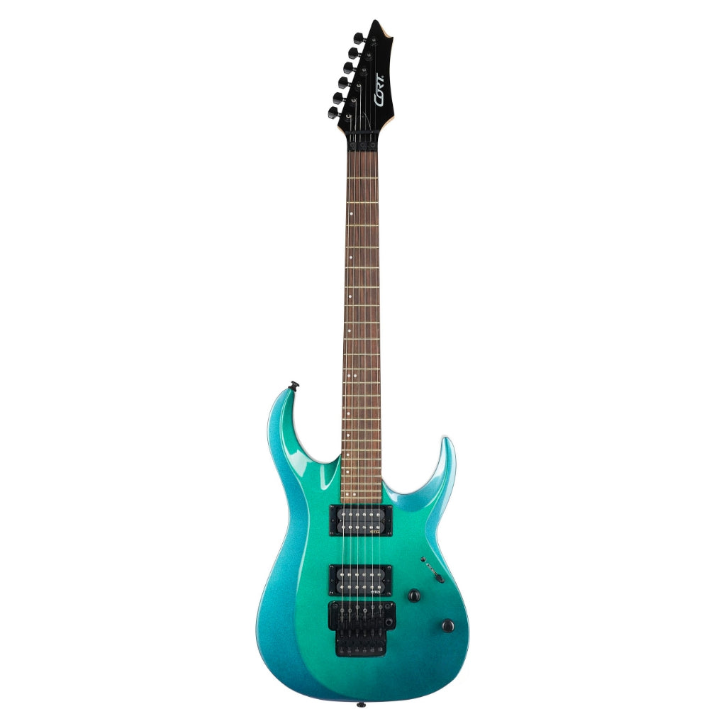 Cort - X300 FBL Electric Guitar - Flip Blue