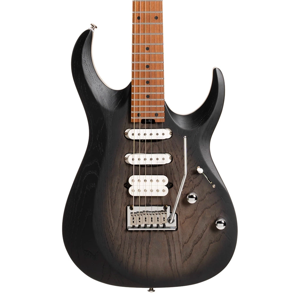 Cort - X700 Triality - Open Pore Black Burst with Bag