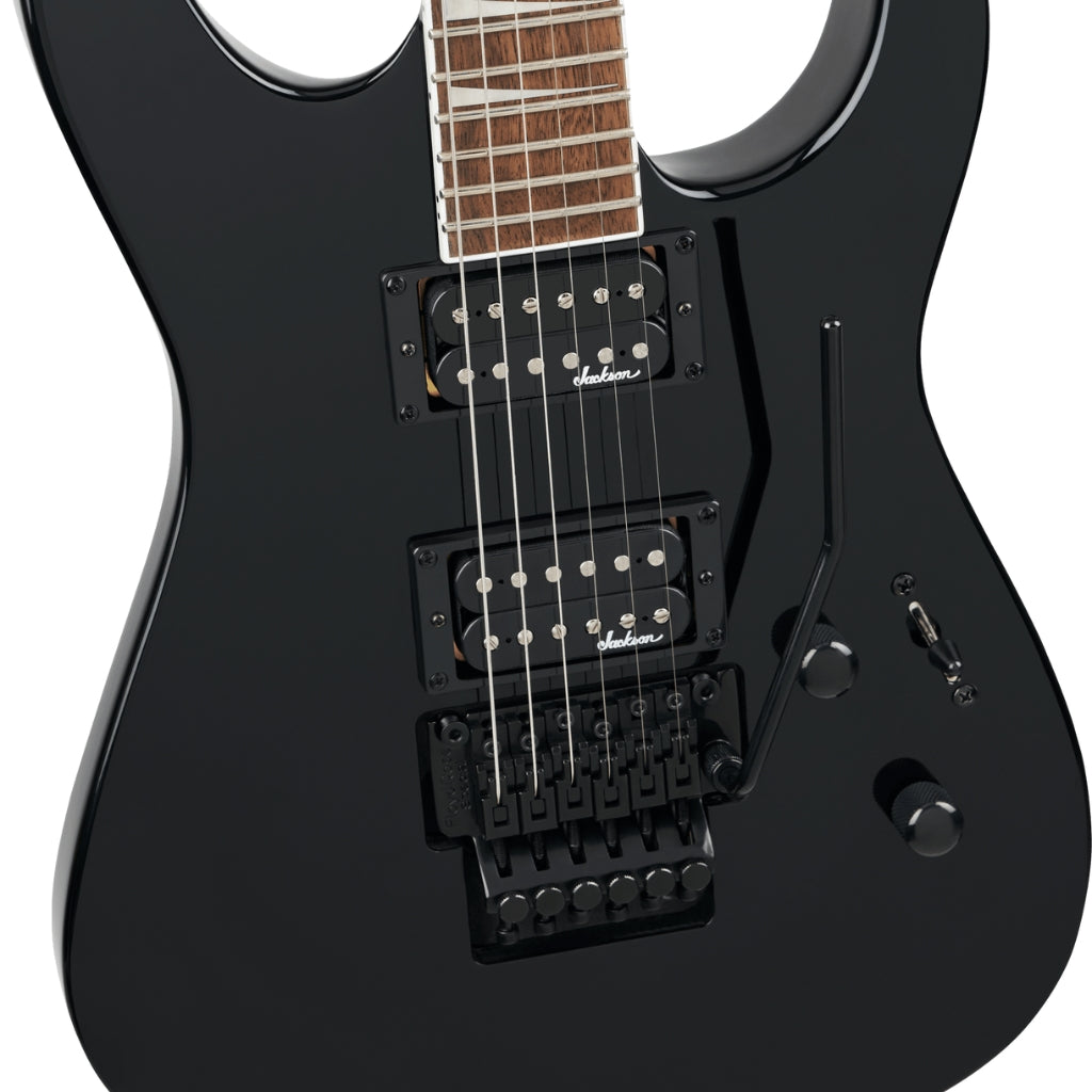 Jackson - X Series Soloist SLX DX Electric Guitar - Gloss Black, Laurel Fingerboard