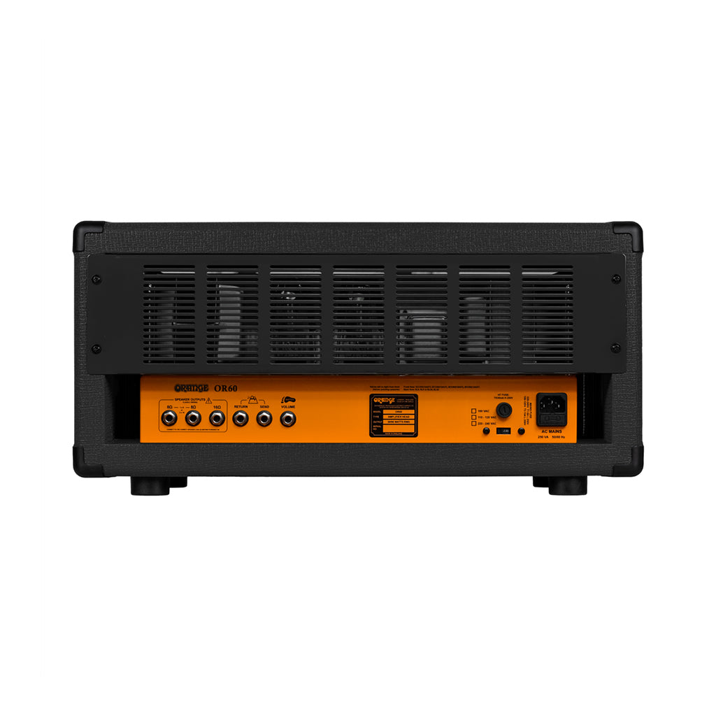 Orange OR60 60-Watt Single Channel Guitar Head Amplifier - Black