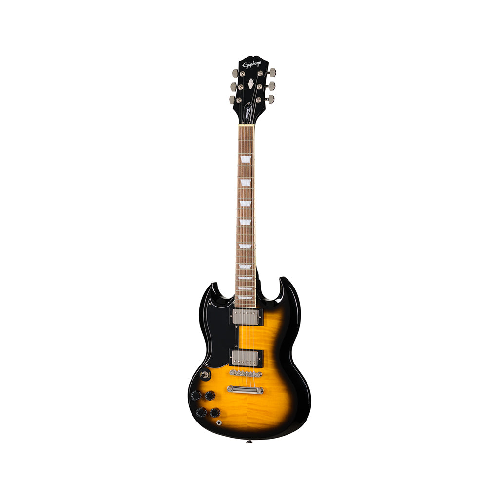 Epiphone SG Tribute Electric Guitar - Vintage Sunburst, Left Handed