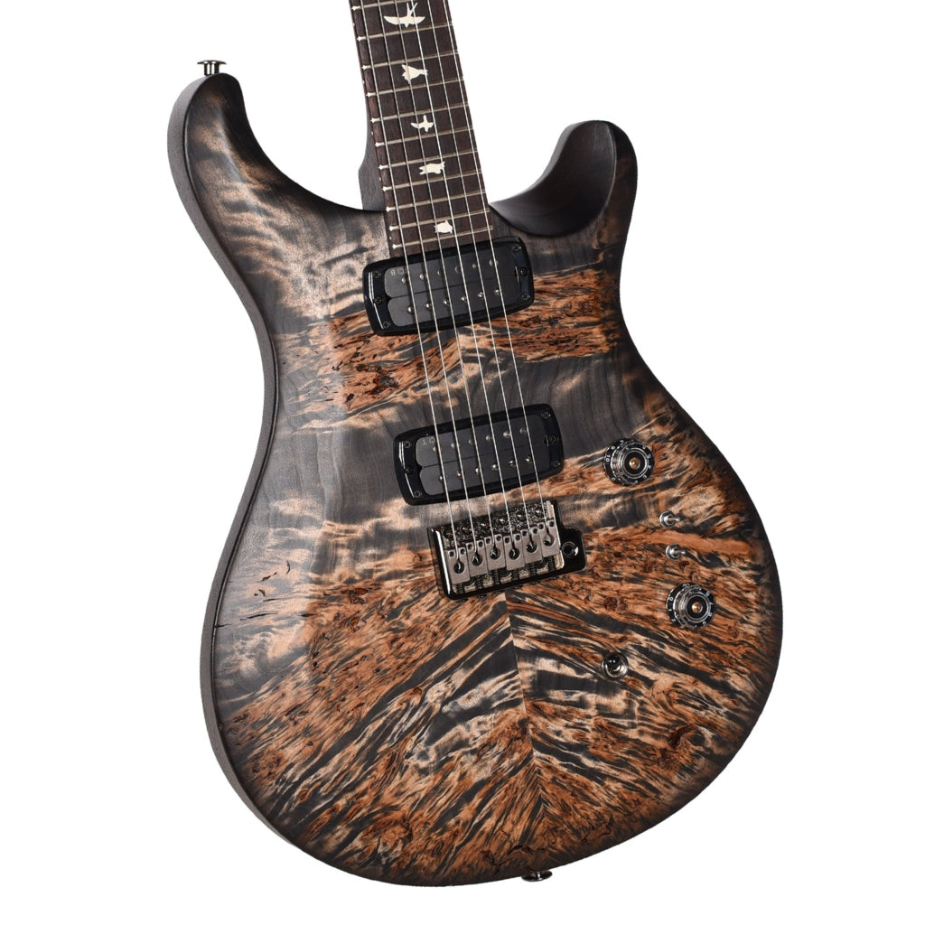 PRS - Limited Edition Wood Library Select S2 Custom 24-08 Poplar Burl Electric Guitar - Charcoal Burst