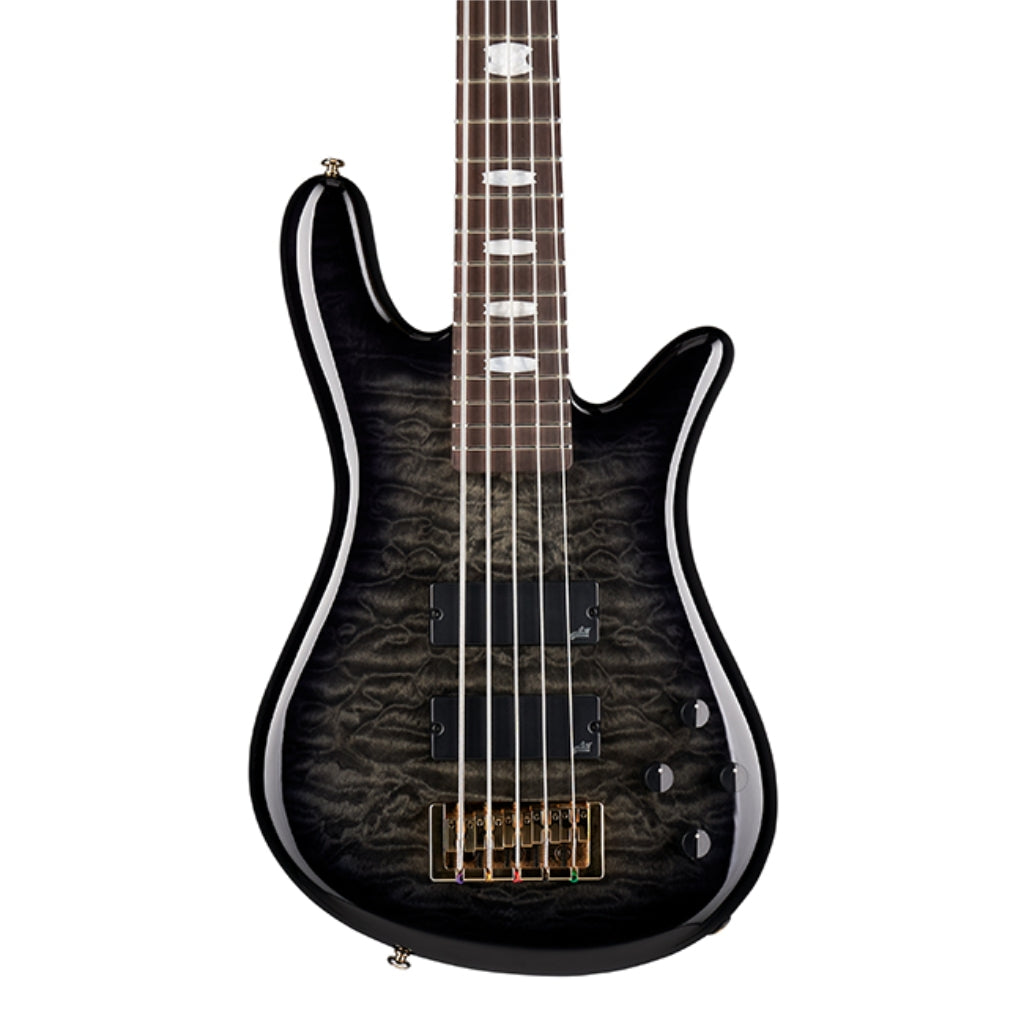 Spector - Icon NS-5 5-string Electric Bass Guitar - Black Stain Gloss