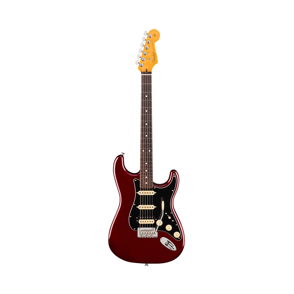 Fender American Professional Stratocaster HSS Rosewood Electric Guitar - Oxblood