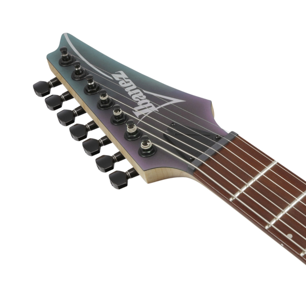 Ibanez - RGA742EX 7-String Electric Guitar - Black Aurora Burst Matte