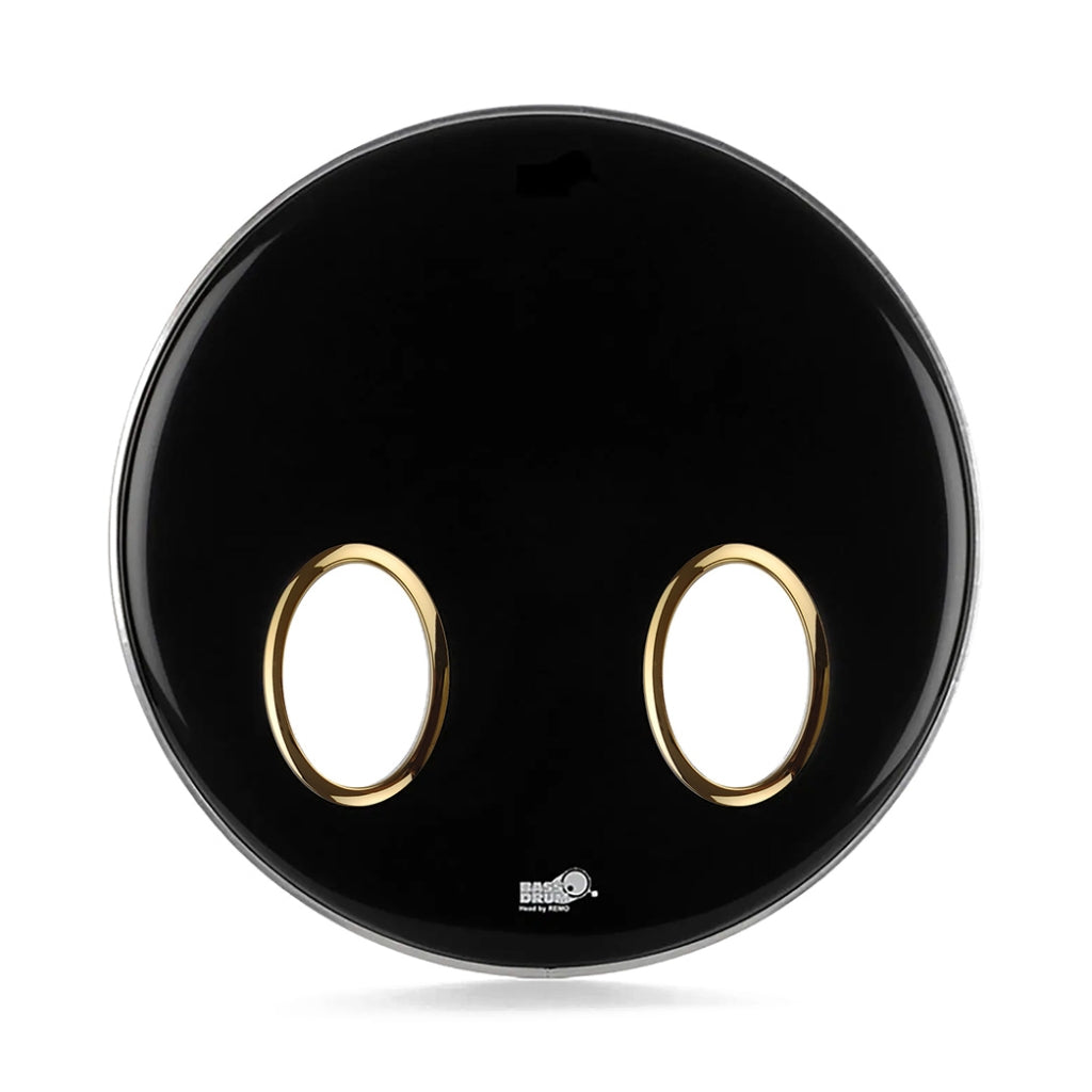 Bass Drum O - 6" Oval Bass Drum Port Brass