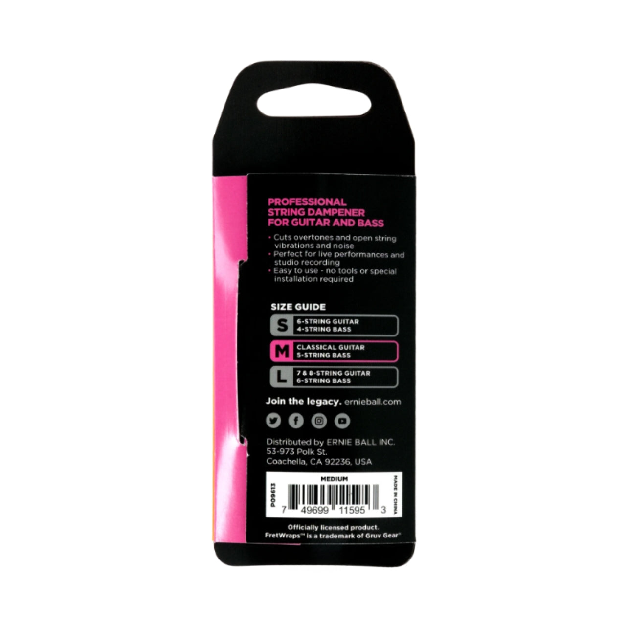 Ernie Ball - 9613 FretWraps by Gruv Gear - Medium