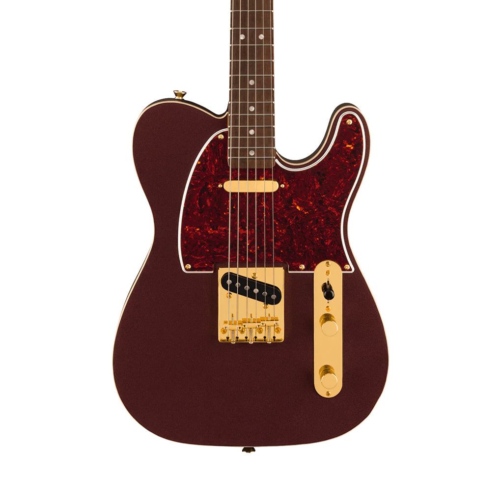 Squier FSR Classic Vibe 60s Custom Telecaster Laurel Fingerboard Gold Hardware - Oxblood