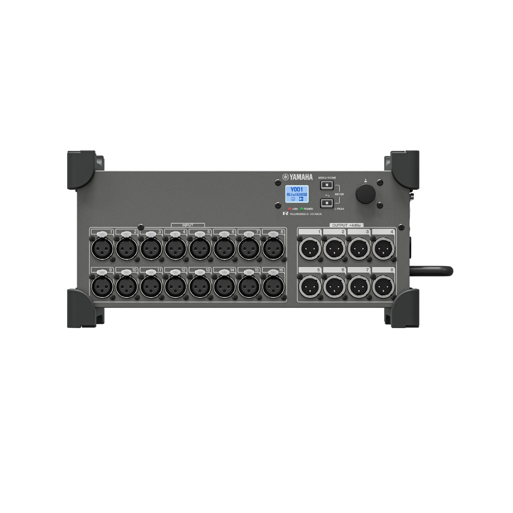 Yamaha - RUio1608SB-D 16-input/8-output - Dante Stage Box
