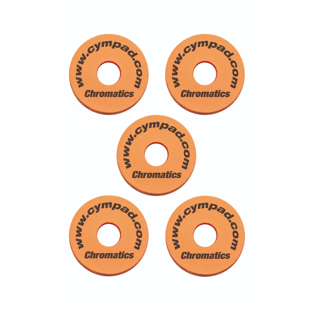 Cympad - Chromatics Coloured Cymbal Washers - Orange